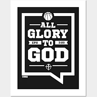 ALL GLORY TO GOD TEE Posters and Art